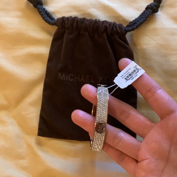 Michael Kors Rose Gold PaveBangle/Bracelet - Picture 2 of 8